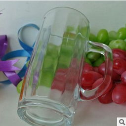 廠家直銷創(chuàng)意條紋玻璃扎啤杯 打造爆款促銷禮品，點(diǎn)亮日用百貨新商機(jī)